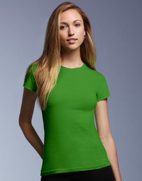 Anvil T-shirt groen vrouw