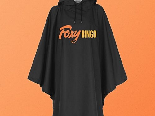 Zeefdruk regenjassen voor Foxy Bingo thumbnail