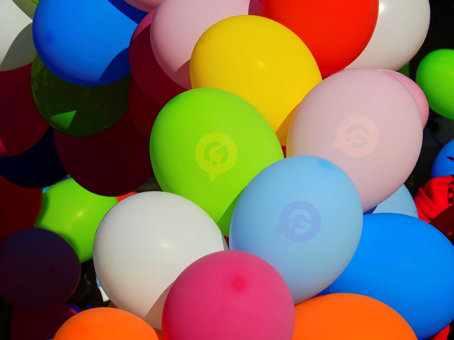 ballonnen bedrukken multi color